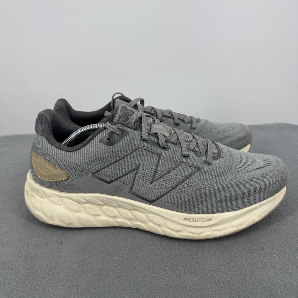 New Balance Fresh Foam 680 V8 Shoes Mens‎ Size 13 Gray Running Sneakers M680RY8